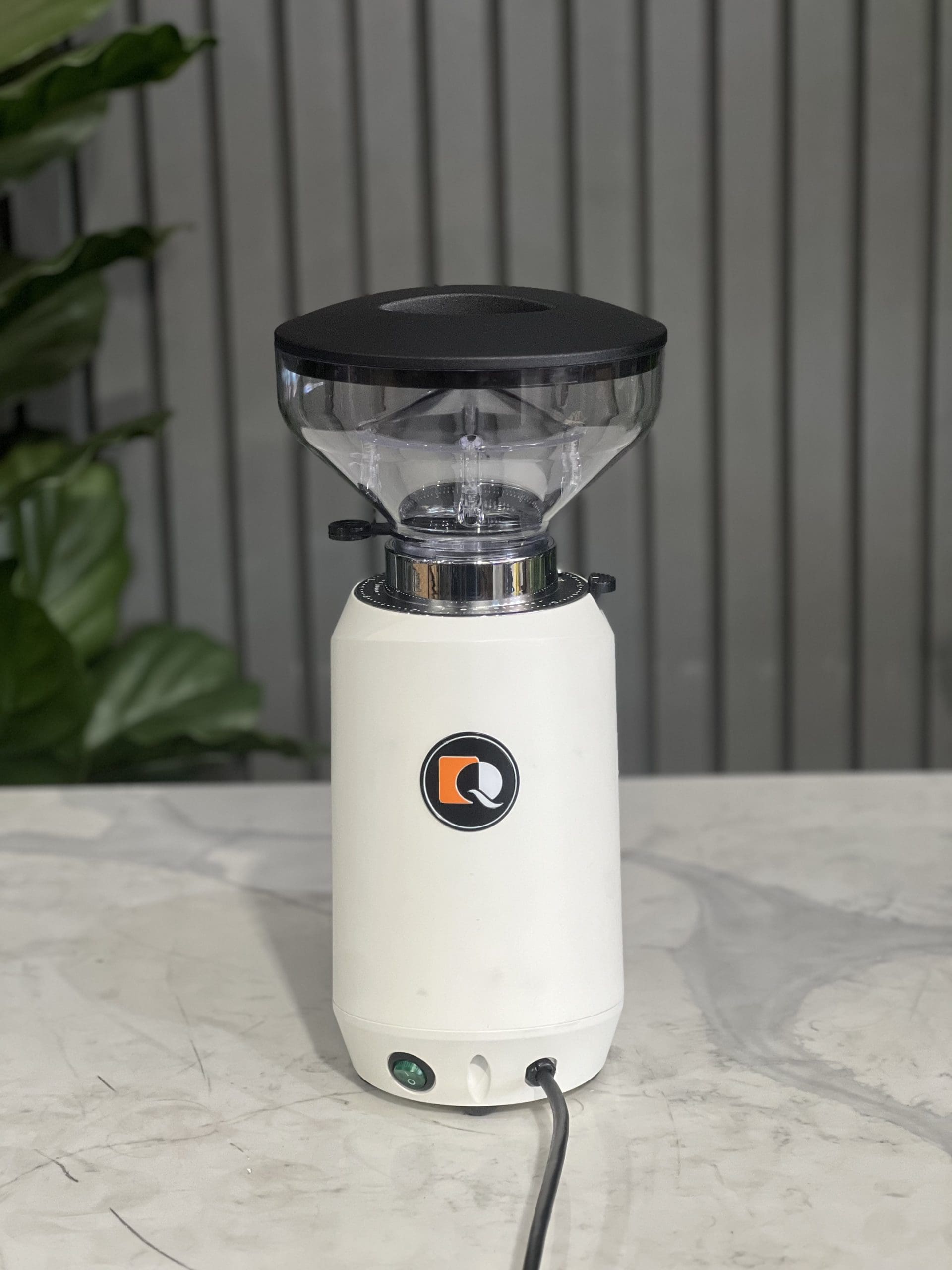 Quamar Nemo-Q - Coffee Grinder - White