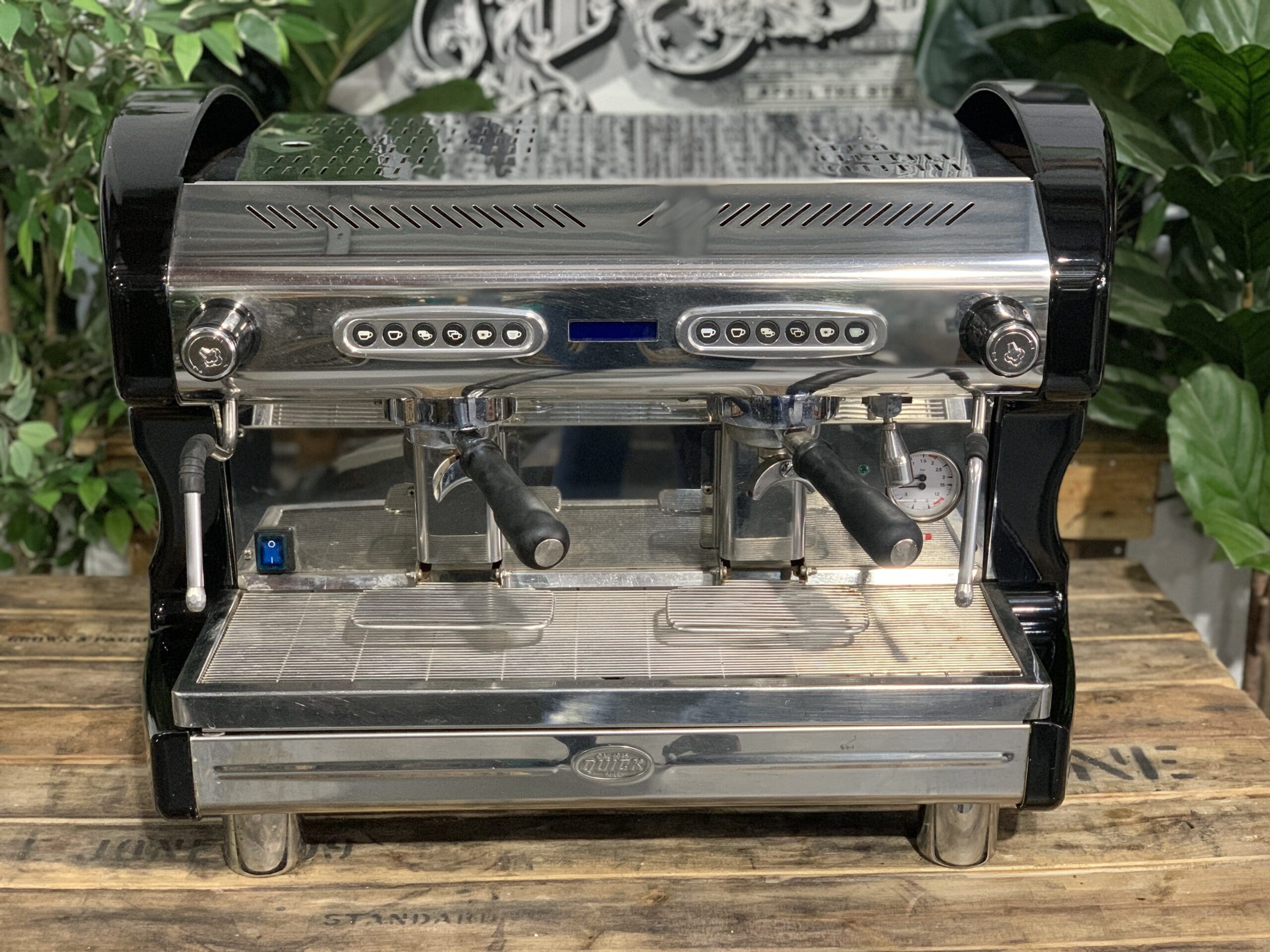 Quick Mill Professional DE - 2 Group Commercial Espresso Machine - Black
