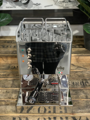 Quick Mill Pippa Tank - 1 Group Commercial Espresso Machine - Stainless