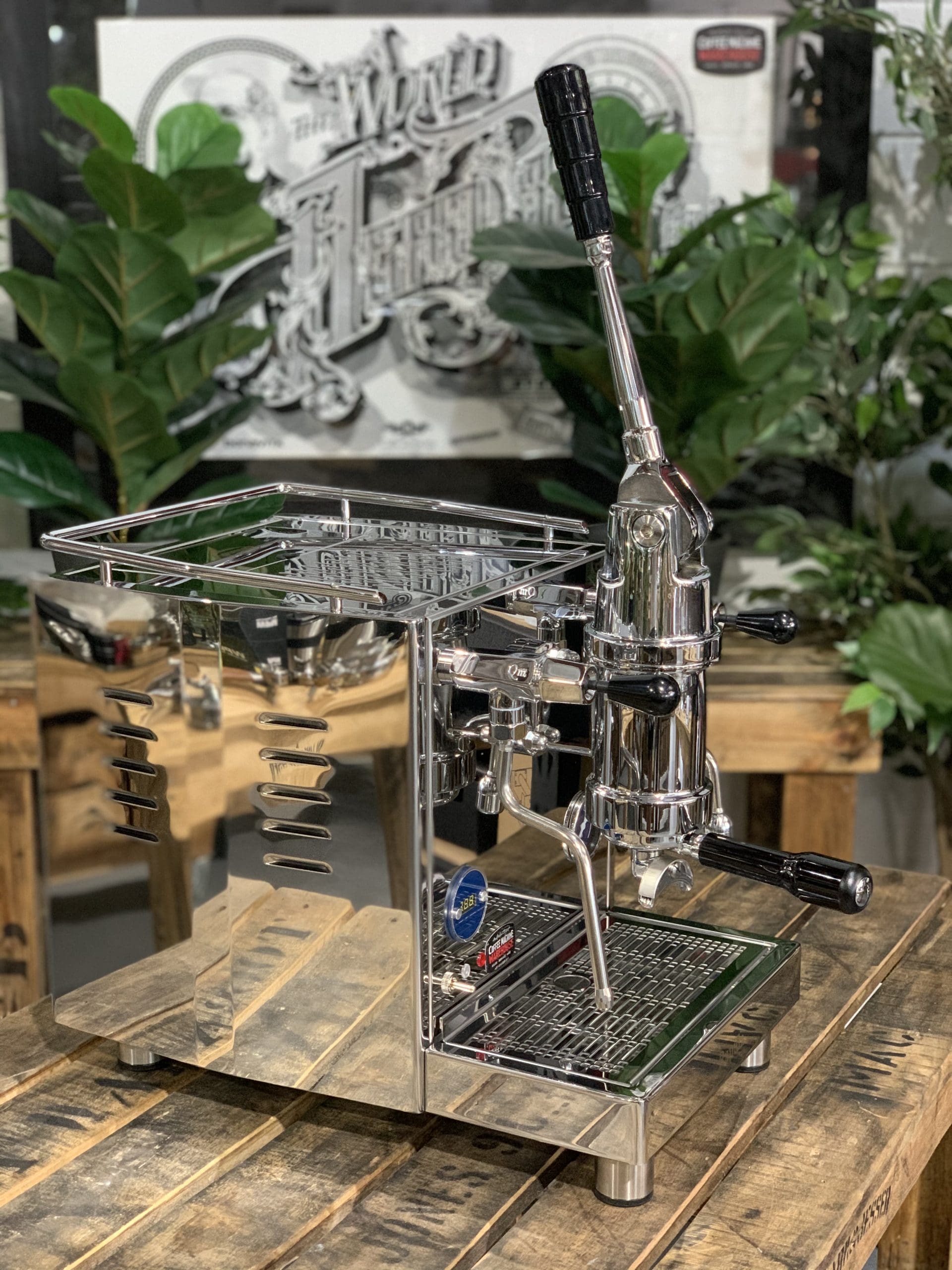 Quick Mill Rapida Lever - 1 Group Commercial Espresso Machine - Stainless