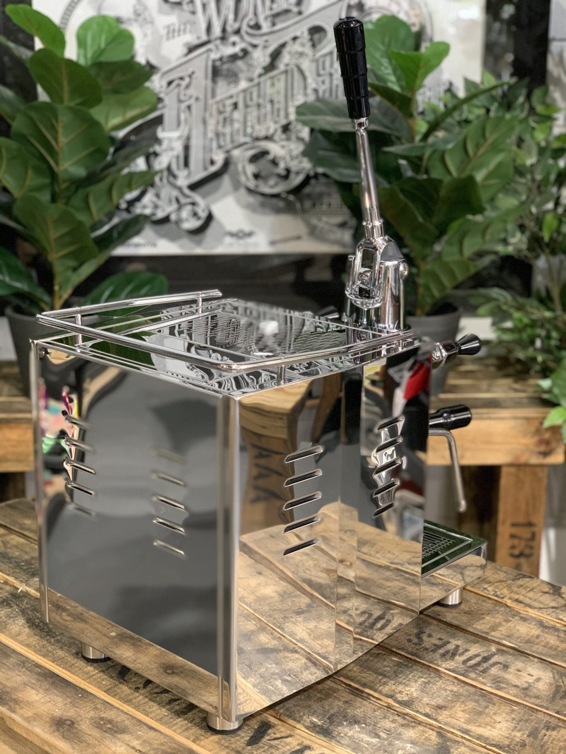 Quick Mill Rapida Lever - 1 Group Commercial Espresso Machine - Stainless