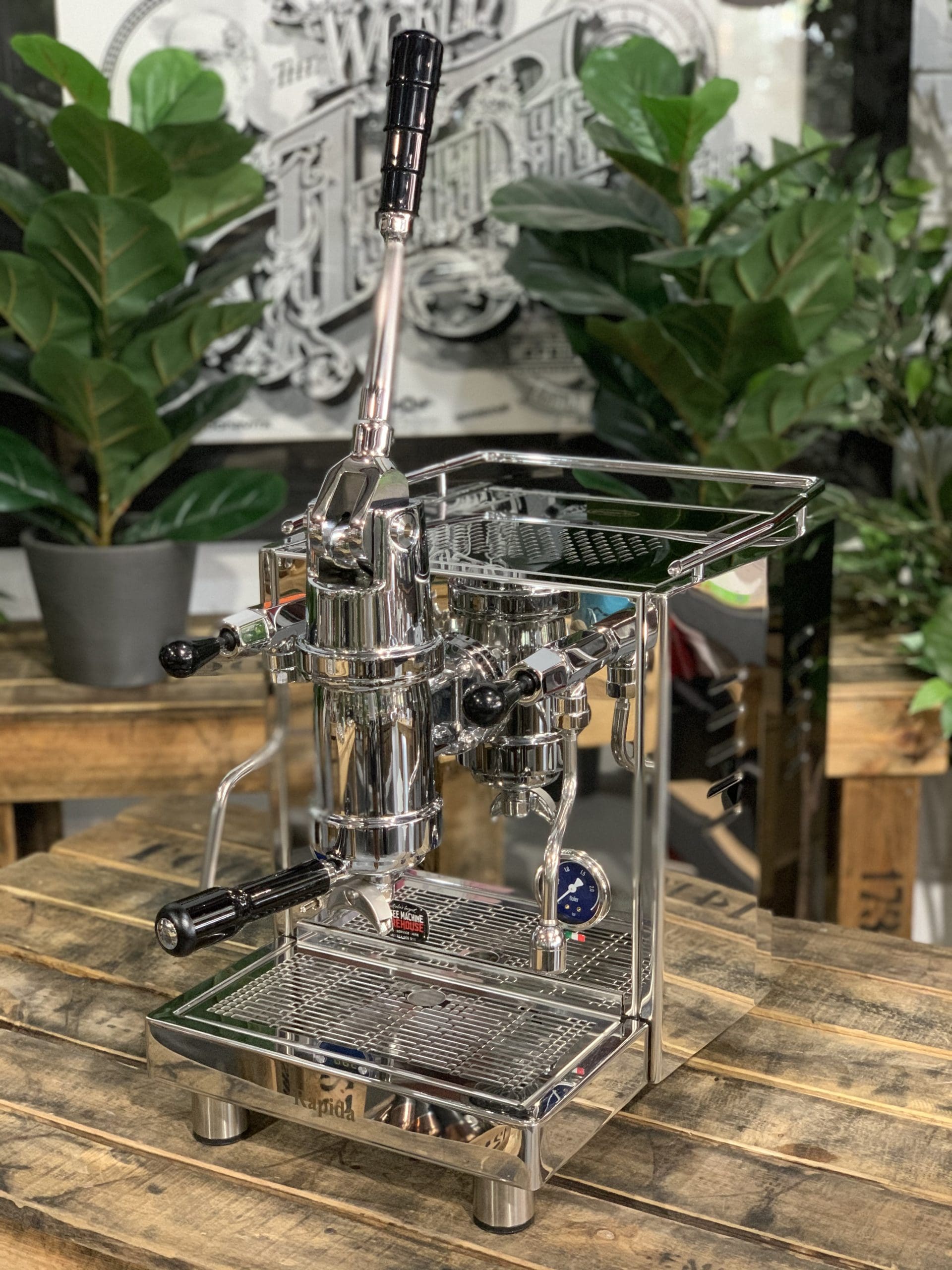 Quick Mill Rapida Lever - 1 Group Commercial Espresso Machine - Stainless