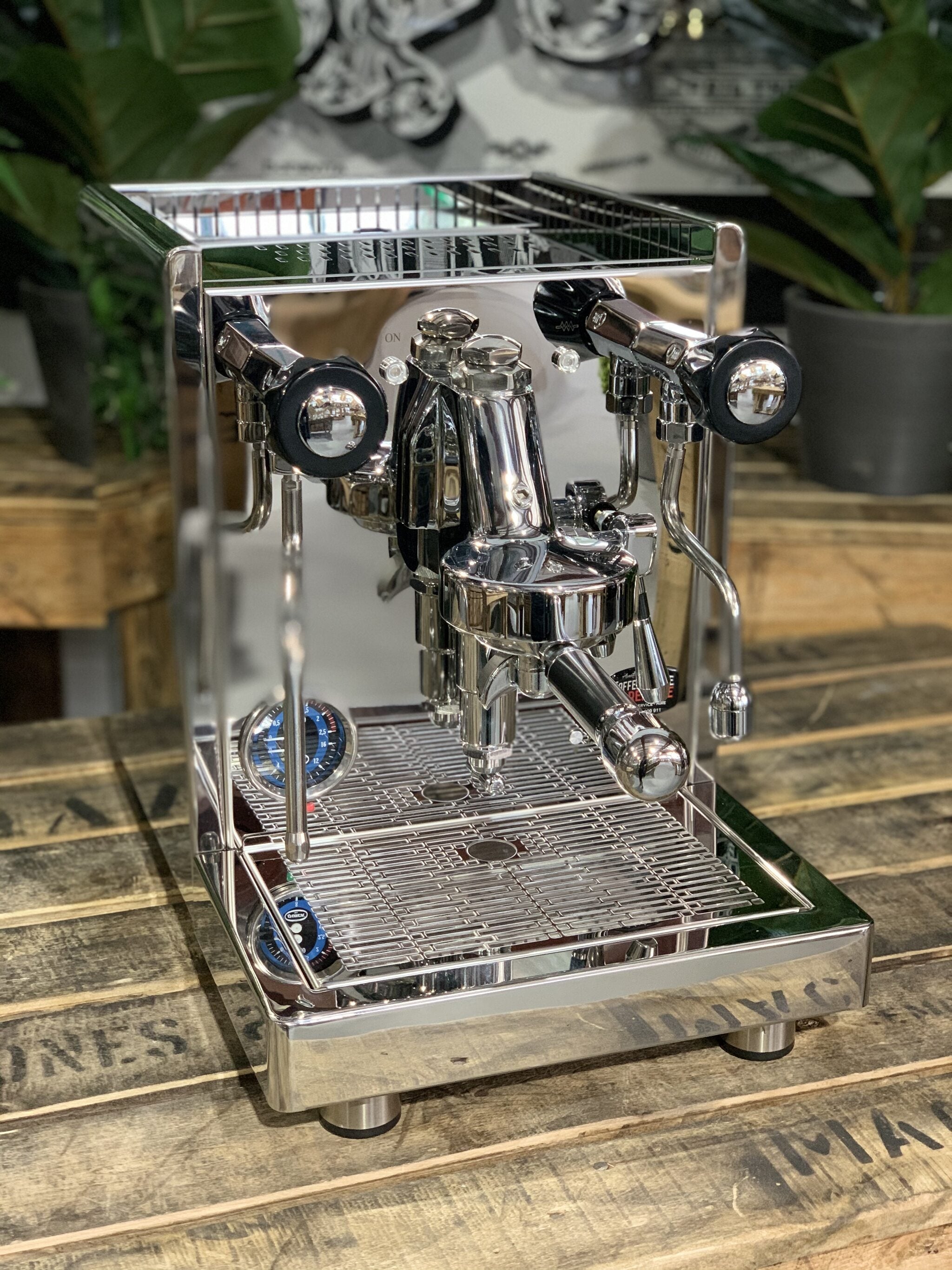 Quick Mill Aquila PLUS Rotary PID - 1 Group Commercial Espresso Machine - Stainless