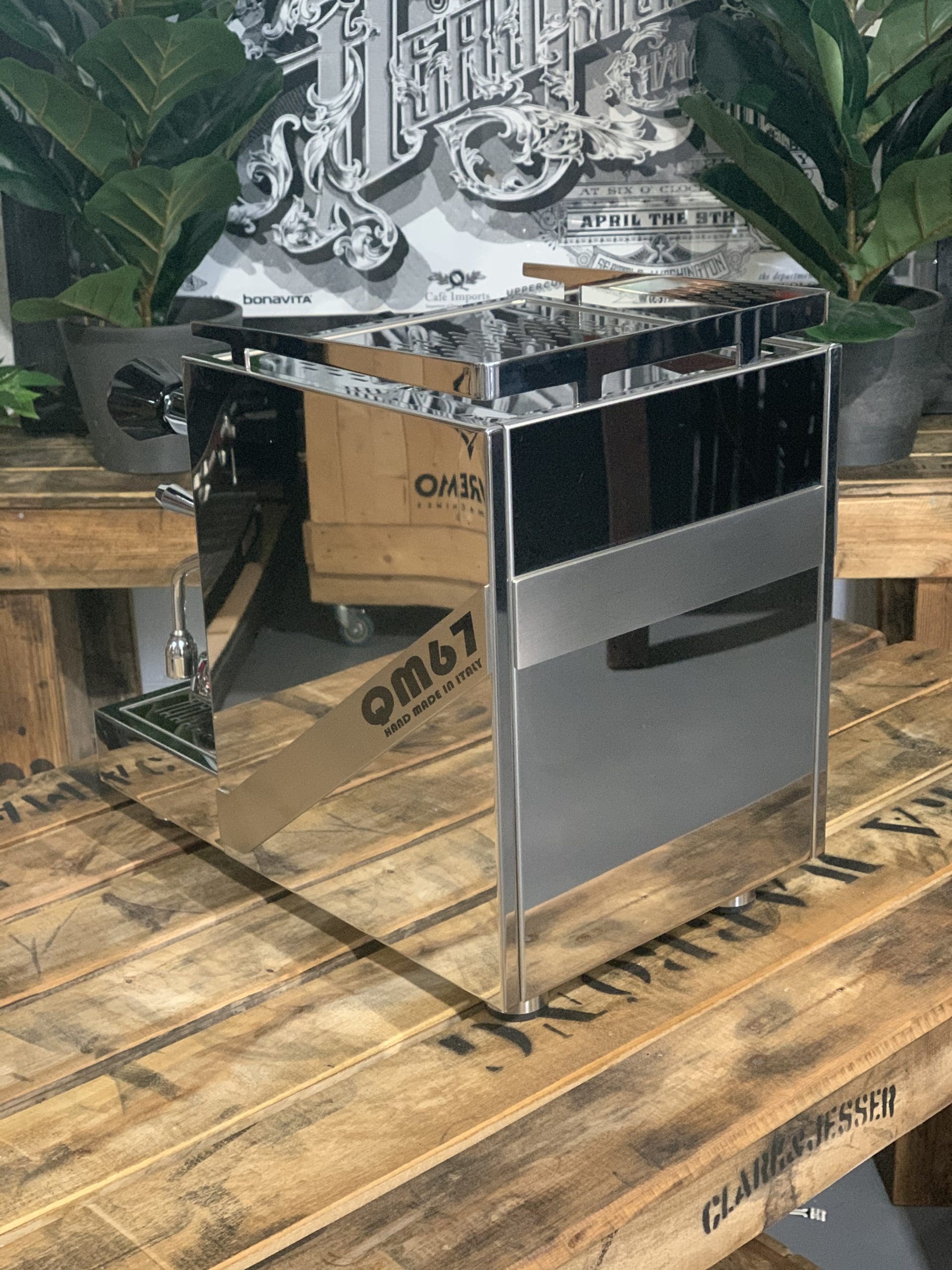 Quick Mill QM67 - 1 Group Commercial Espresso Machine - Stainless