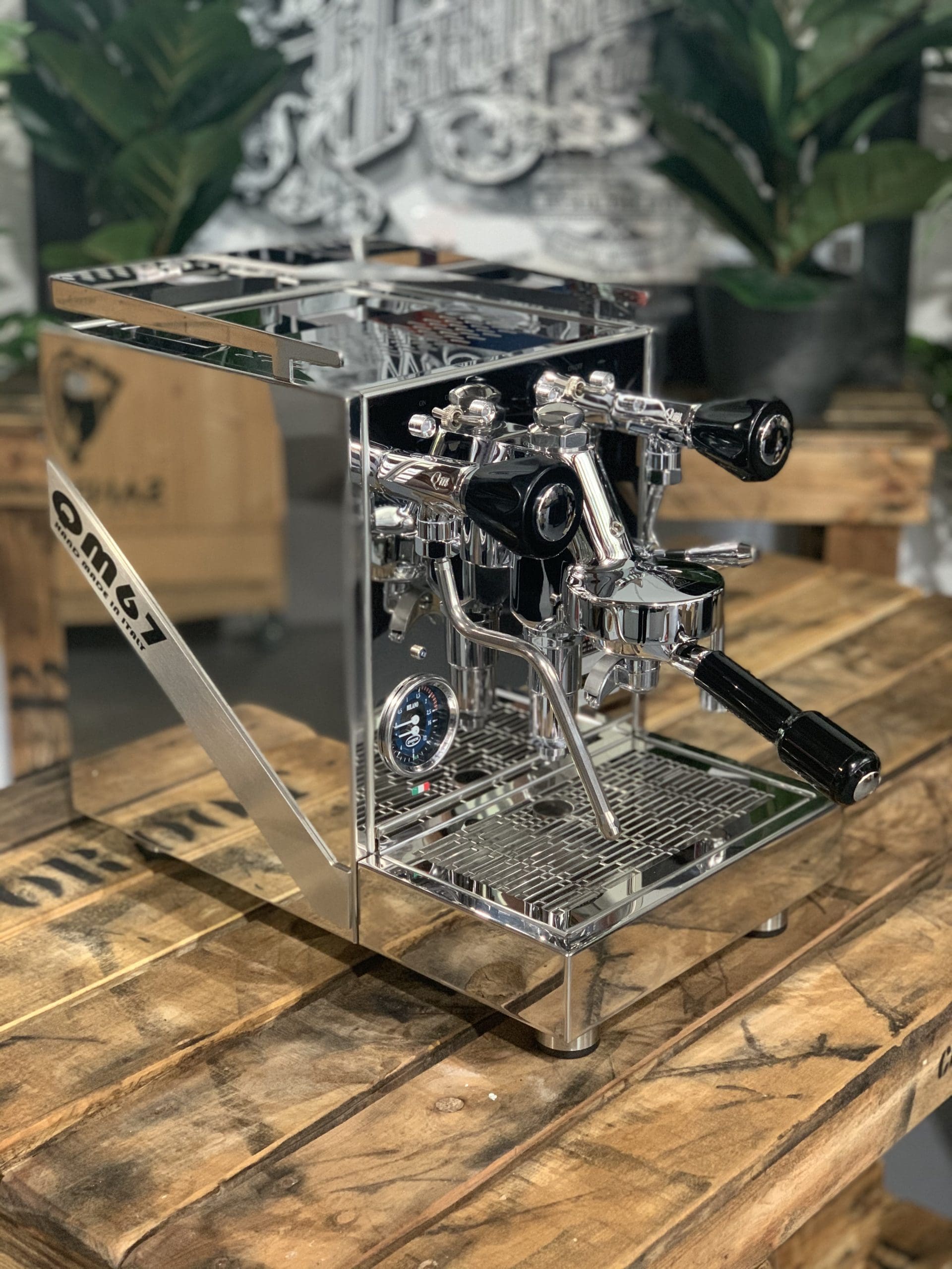 Quick Mill QM67 - 1 Group Commercial Espresso Machine - Stainless