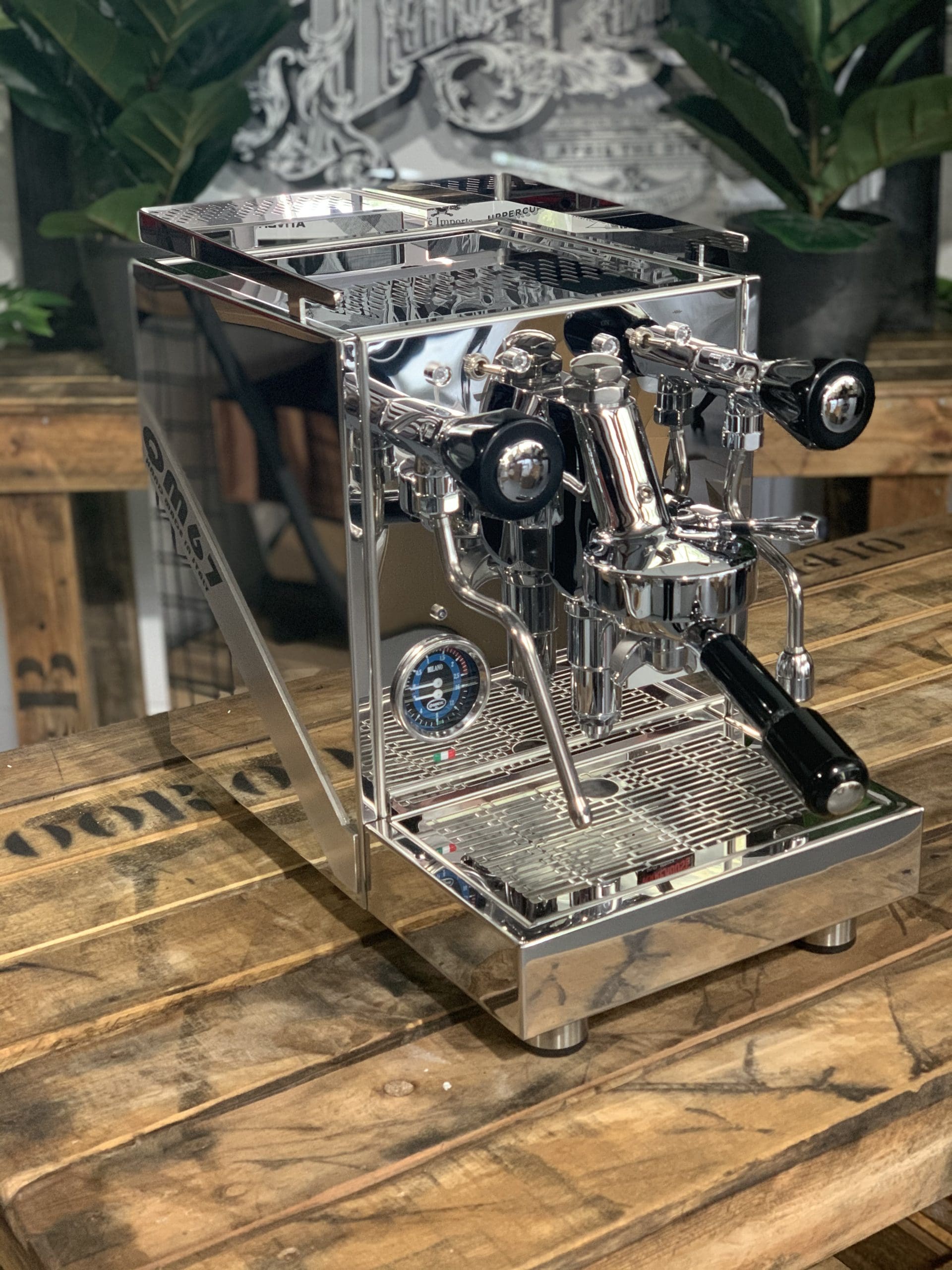 Quick Mill QM67 - 1 Group Commercial Espresso Machine - Stainless