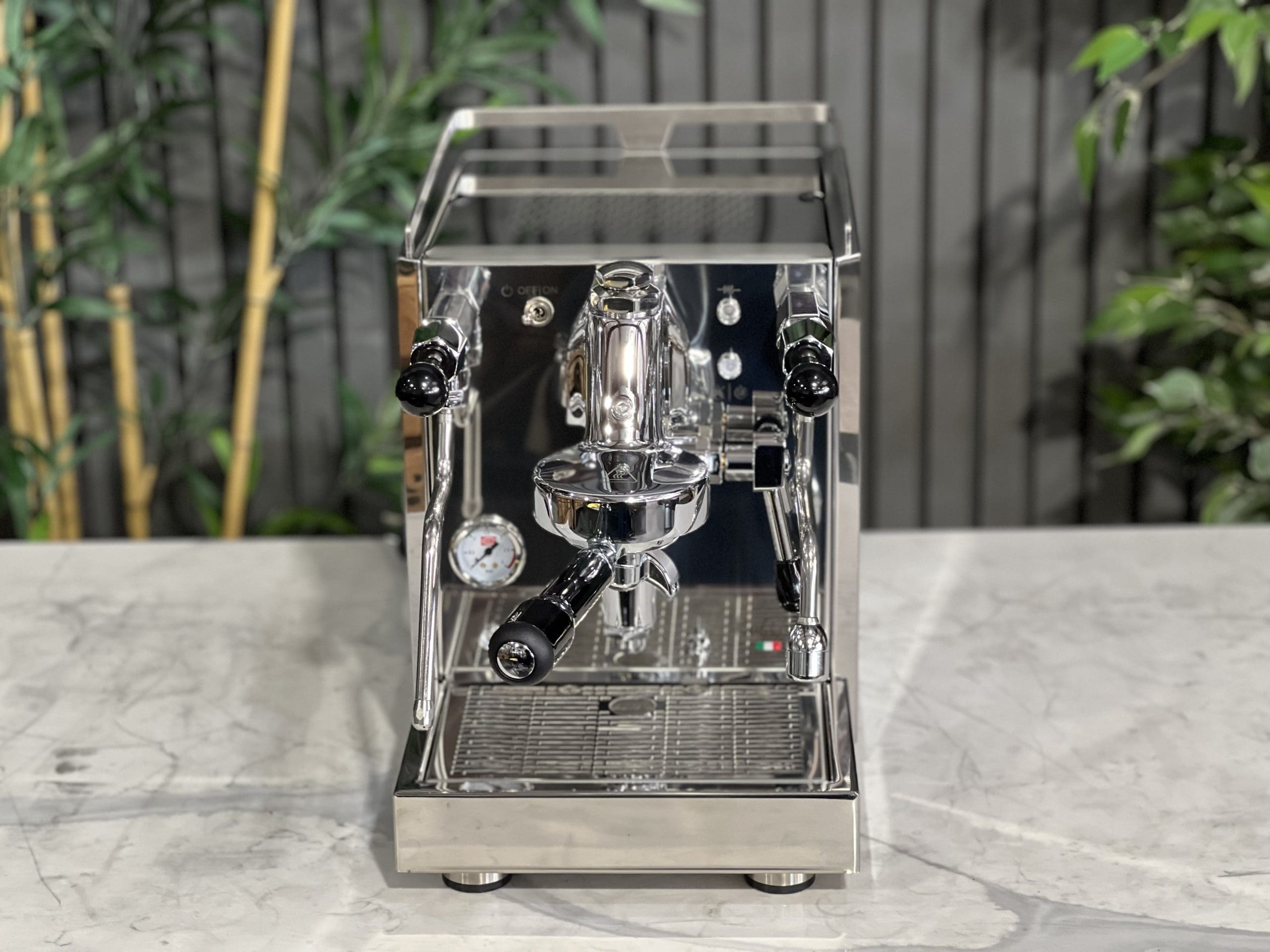 Quick Mill Rubino - 1 Group Commercial Espresso Machine - Stainless