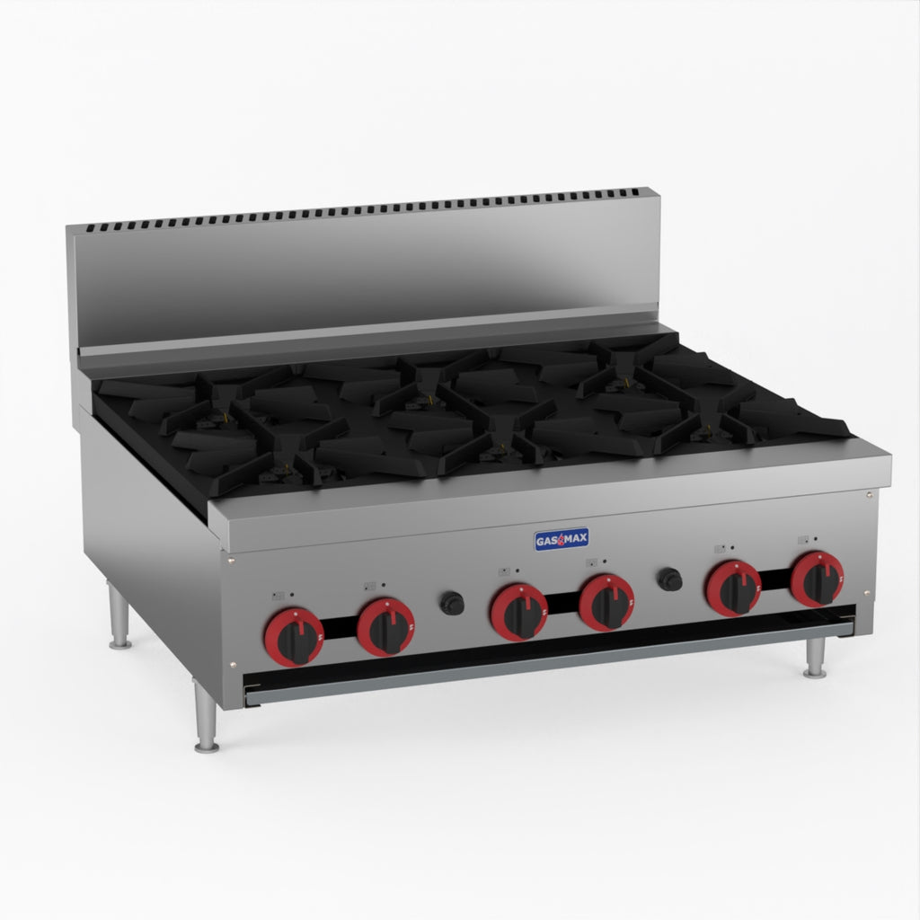 GasMAX Gas 6 Burner Cook Top RB-6ELPG