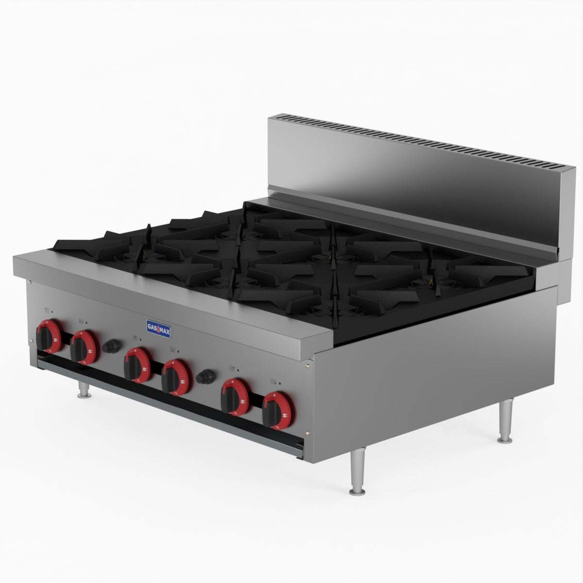 GasMAX Gas 6 Burner Cook Top RB-6E