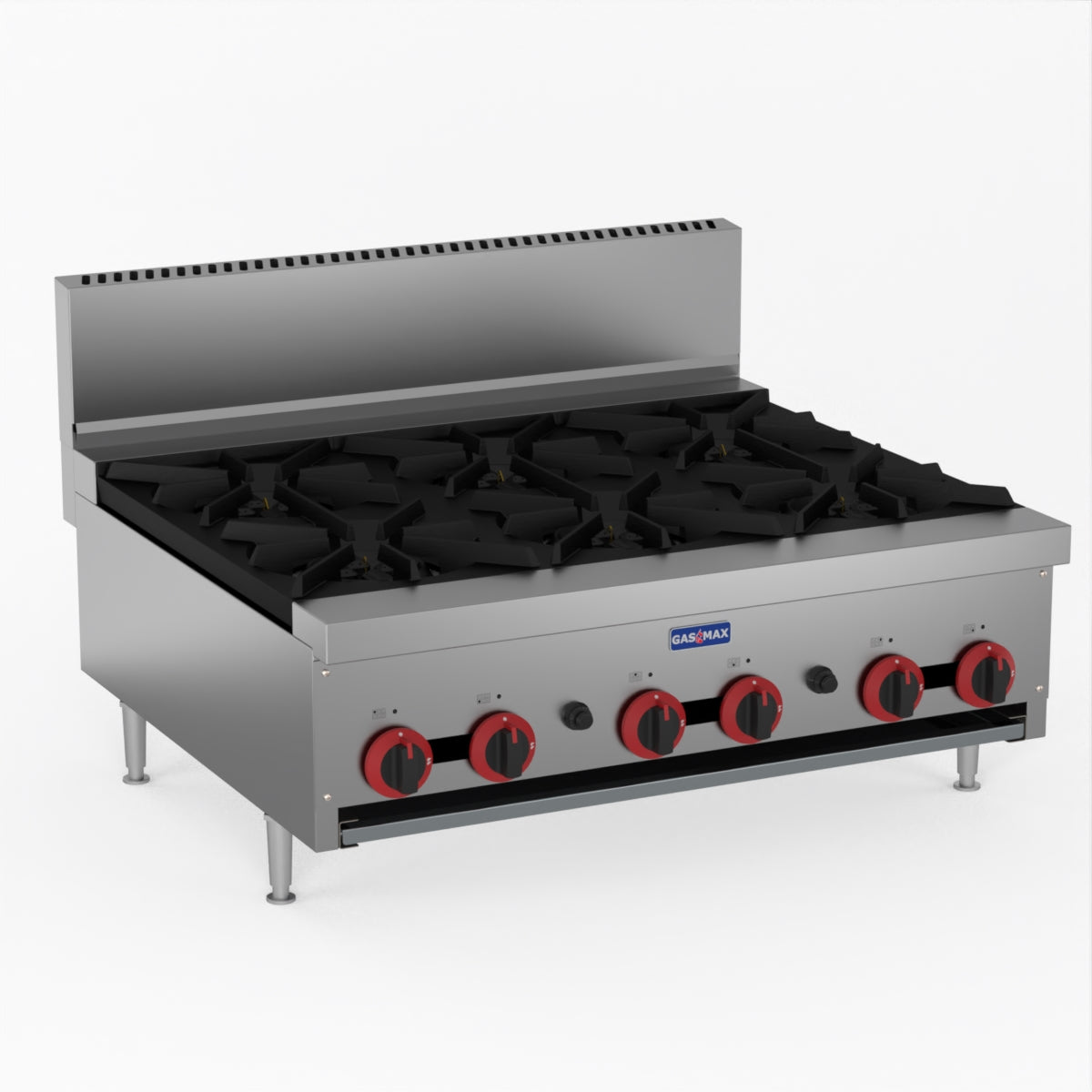 GasMAX Gas 6 Burner Cook Top RB-6ELPG