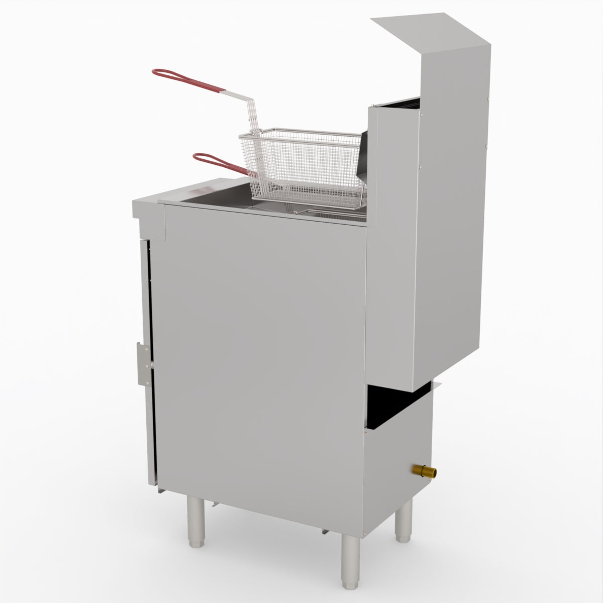 Gasmax Superfast LPG Gas Tube Fryer - RC300ELPG