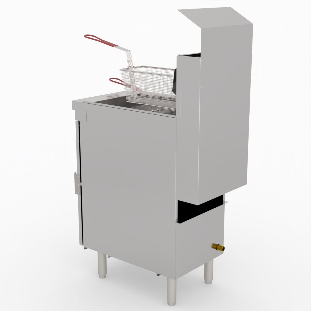 Gasmax Superfast LPG Gas Tube Fryer - RC300ELPG