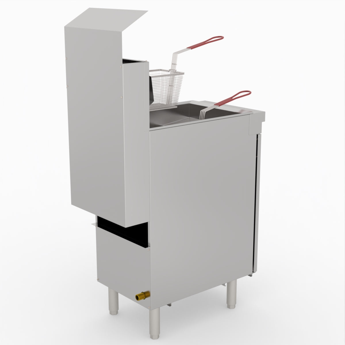 Gasmax Superfast LPG Gas Tube Fryer - RC300ELPG