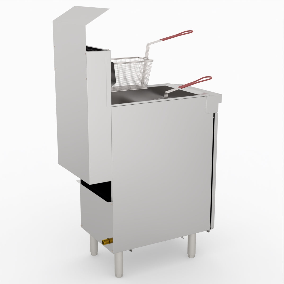 Gasmax Superfast LPG Gas Tube Fryer - RC300ELPG