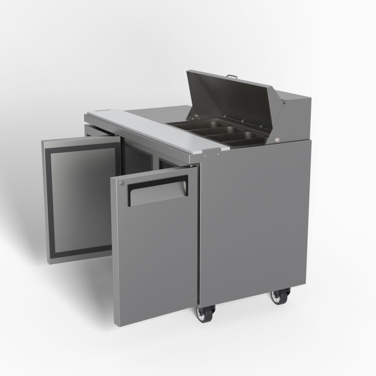 Skope ReFlex 2 Solid Door GN Compatible Salad Preparation Fridge 217L - RF7.PPS.2.SD
