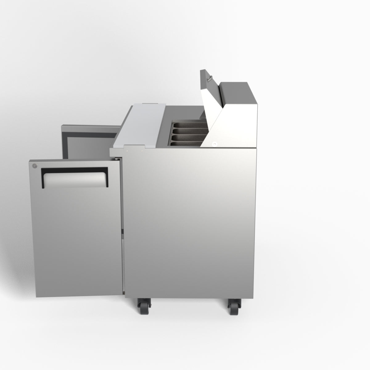 Skope ReFlex 2 Solid Door GN Compatible Salad Preparation Fridge 217L - RF7.PPS.2.SD