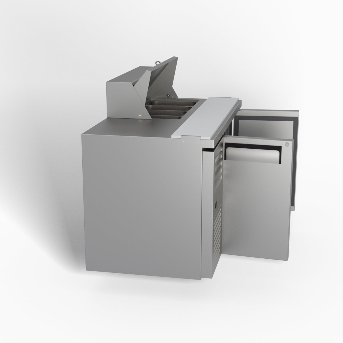 Skope ReFlex 2 Solid Door GN Compatible Salad Preparation Fridge 217L - RF7.PPS.2.SD