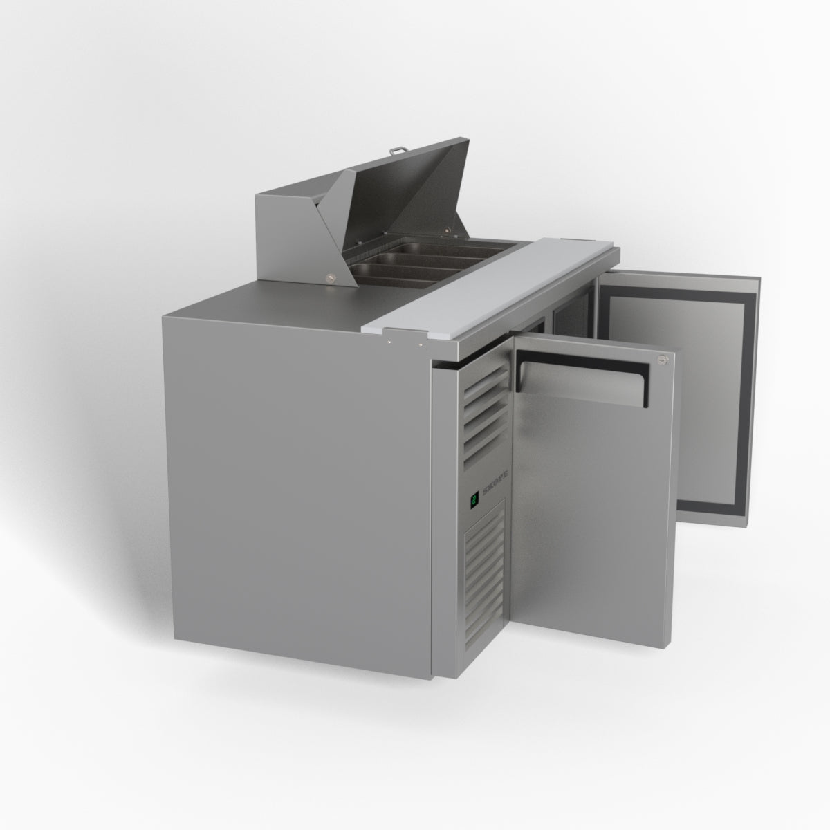 Skope ReFlex 2 Solid Door GN Compatible Salad Preparation Fridge 217L - RF7.PPS.2.SD