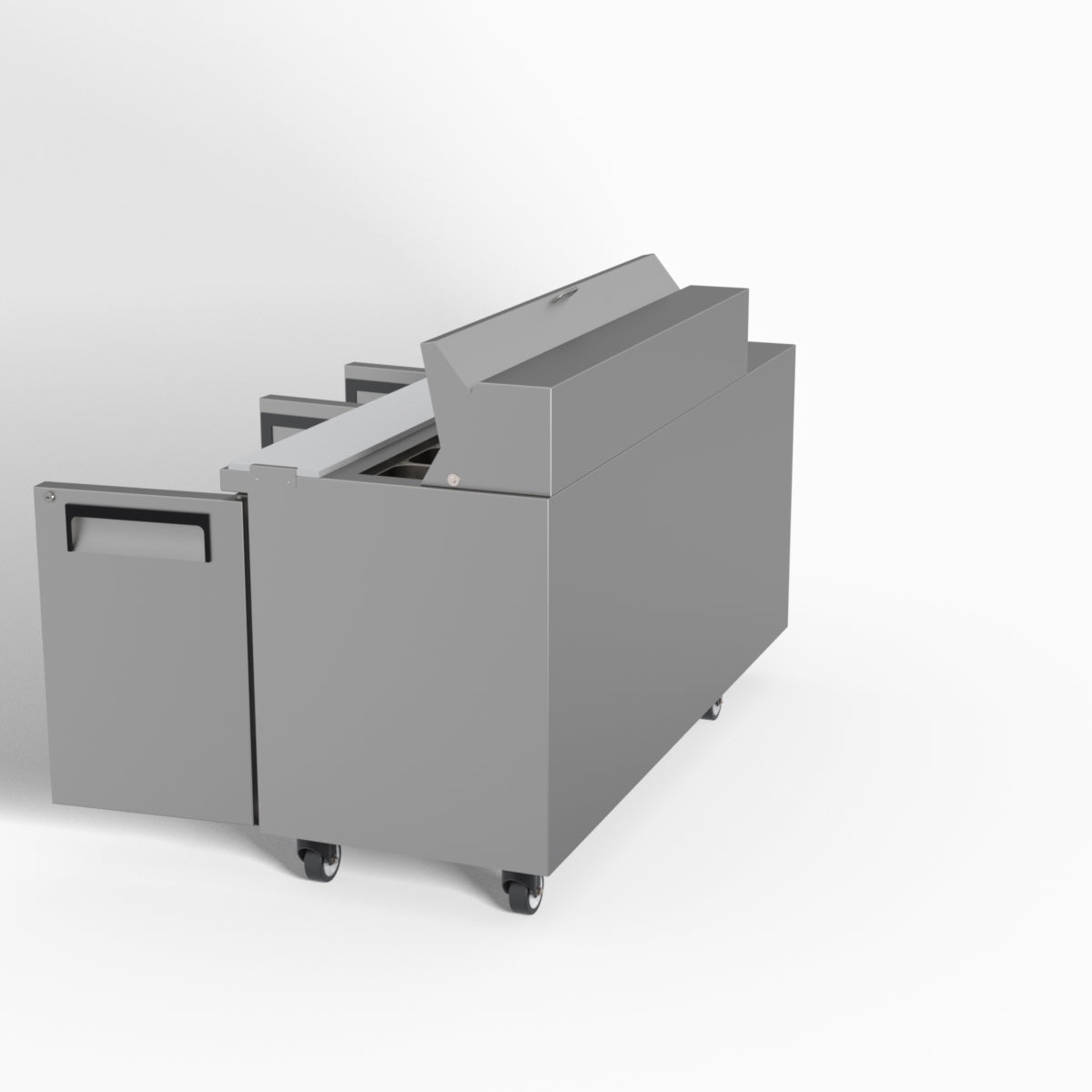 Skope ReFlex 3 Solid Door GN Compatible Salad Preparation Fridge 357L - RF7.PPS.3.SD