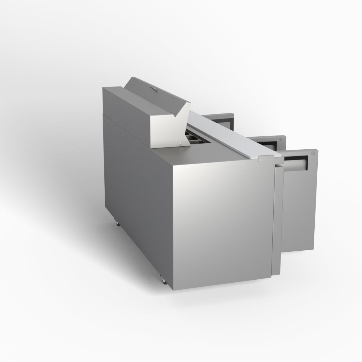 Skope ReFlex 3 Solid Door GN Compatible Salad Preparation Fridge 357L - RF7.PPS.3.SD