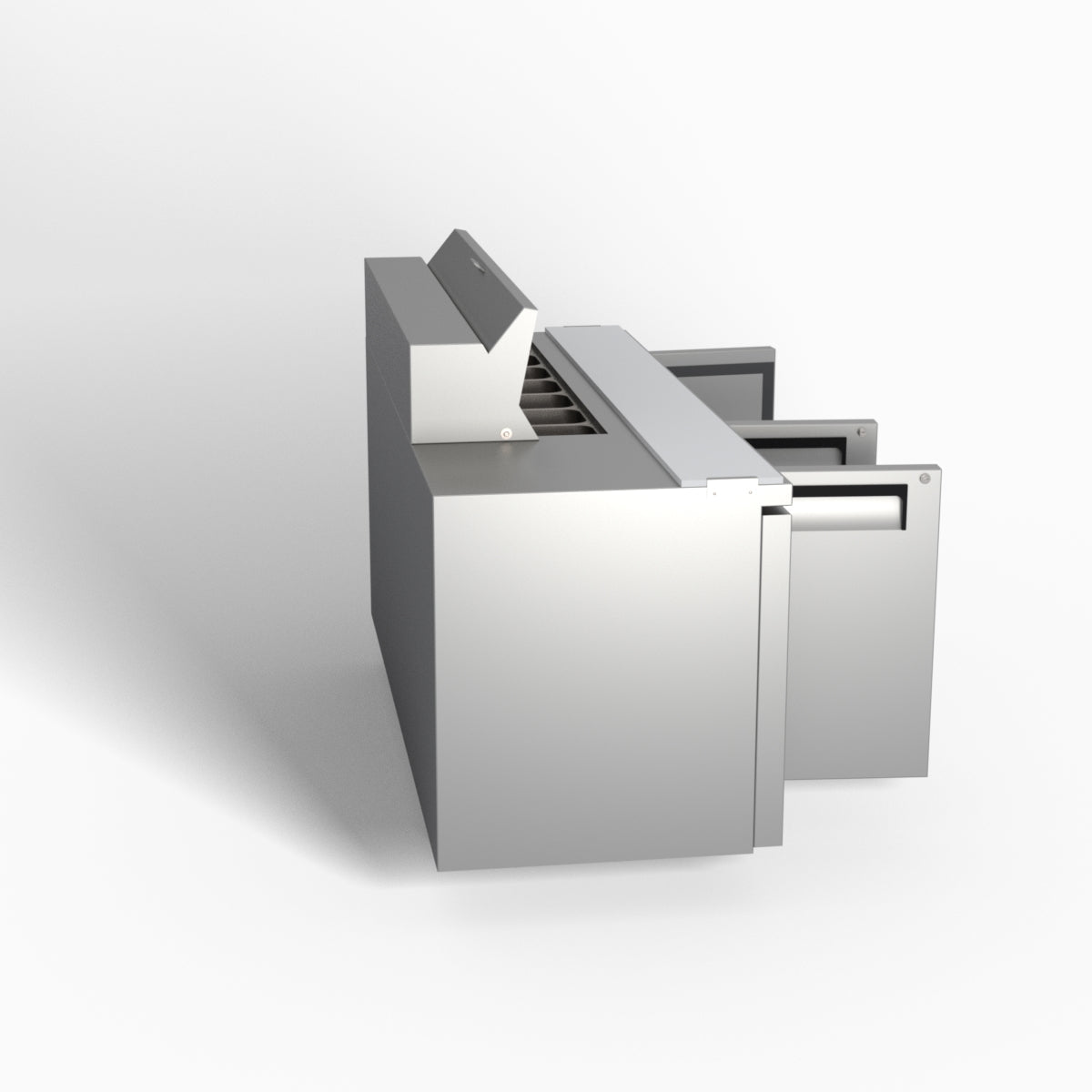 Skope ReFlex 3 Solid Door GN Compatible Salad Preparation Fridge 357L - RF7.PPS.3.SD