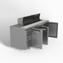 Skope ReFlex 3 Solid Door GN Compatible Salad Preparation Fridge 357L - RF7.PPS.3.SD