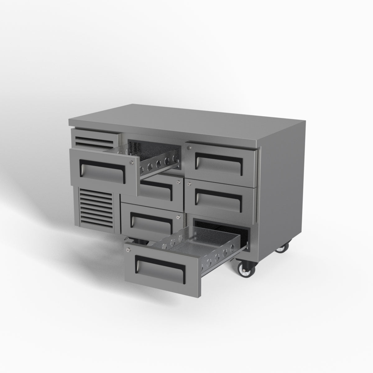 Skope ReFlex 6 Drawer Underbench GN 1/1 Fridge 248L - RF7.UBR.2.D6