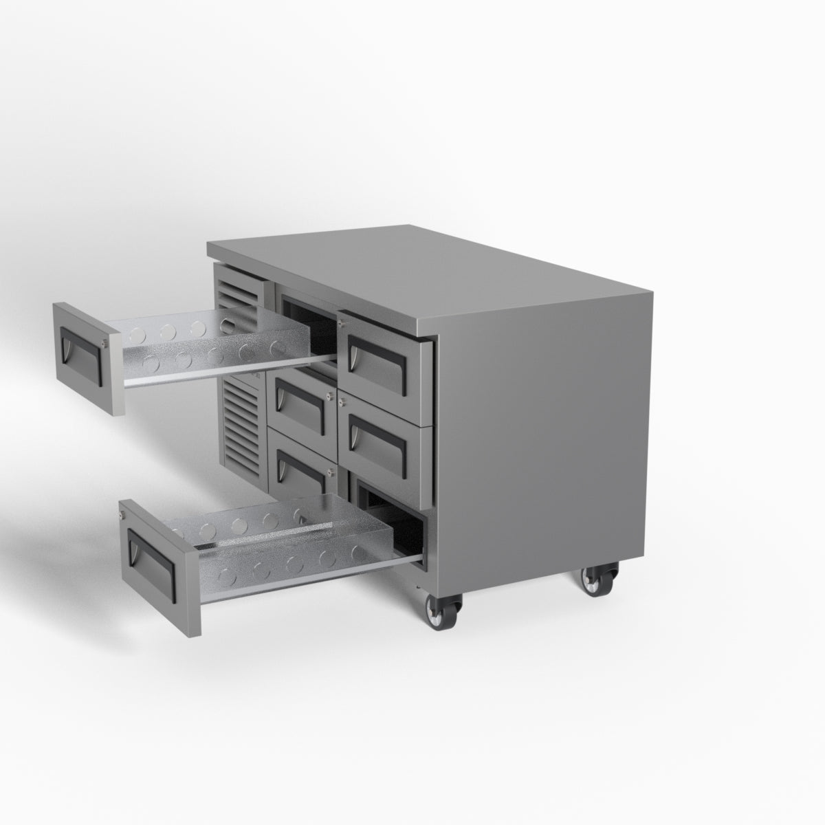 Skope ReFlex 6 Drawer Underbench GN 1/1 Fridge 248L - RF7.UBR.2.D6