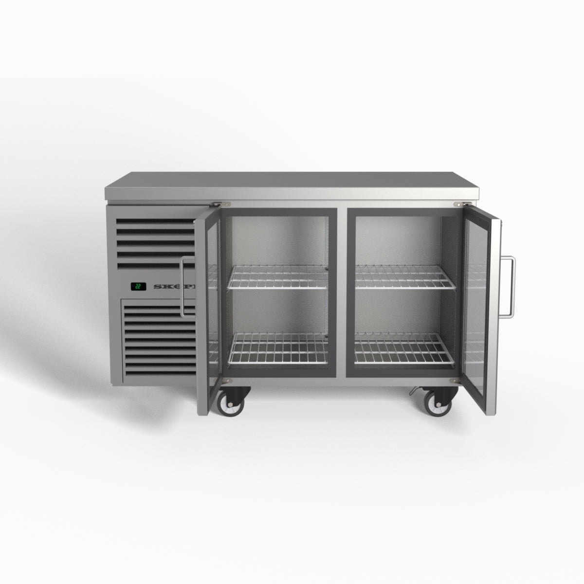 Skope ReFlex 2 Glass Door Underbench GN 1/1 Compatible Fridge 248L - RF7.UBR.2.GD