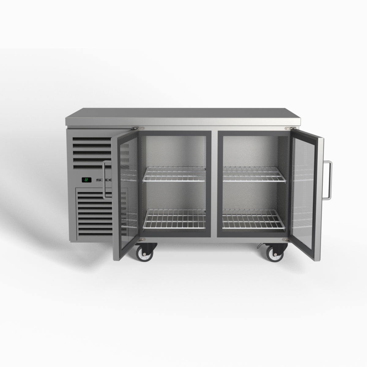 Skope ReFlex 2 Glass Door Underbench GN 1/1 Compatible Fridge 248L - RF7.UBR.2.GD