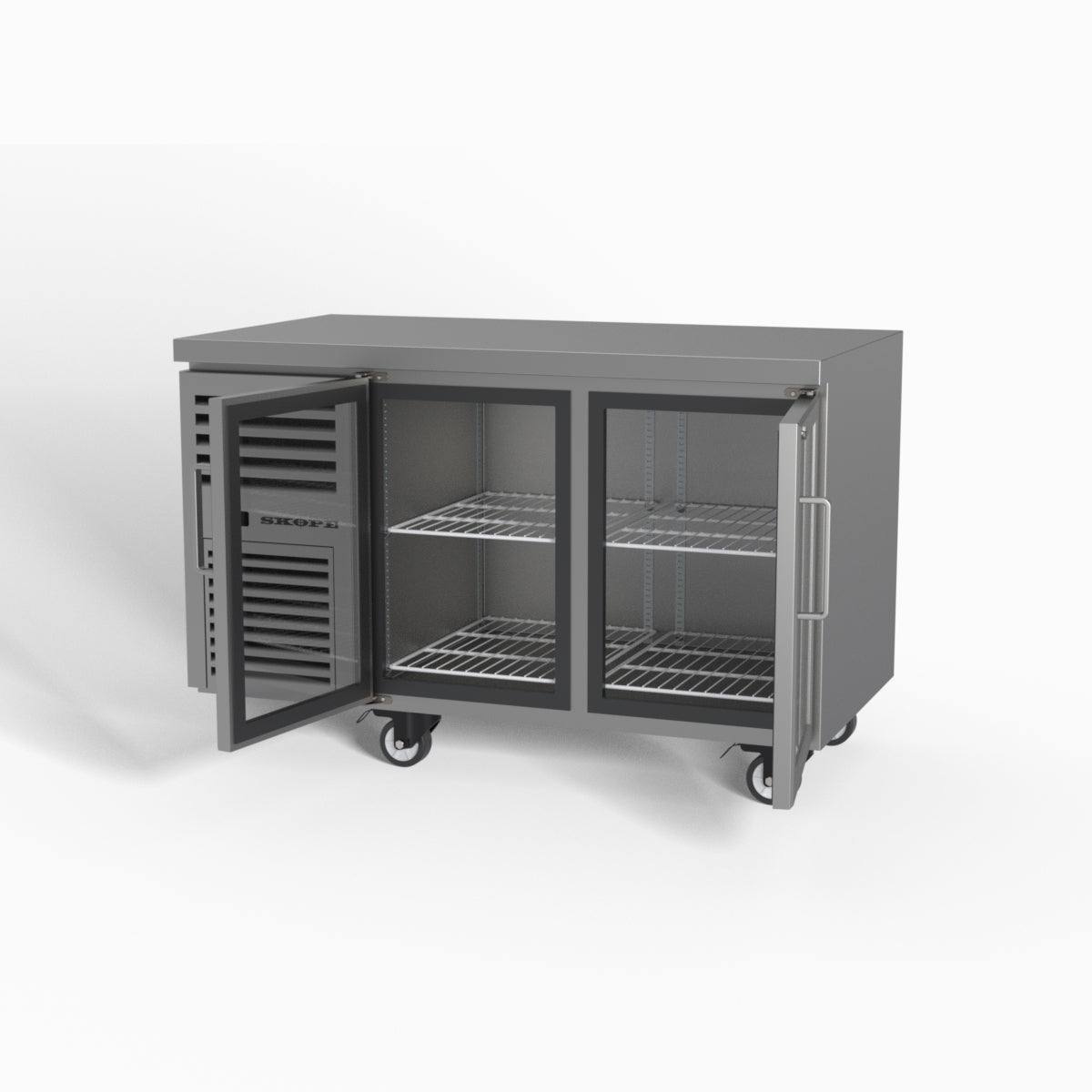 Skope ReFlex 2 Glass Door Underbench GN 1/1 Compatible Fridge 248L - RF7.UBR.2.GD