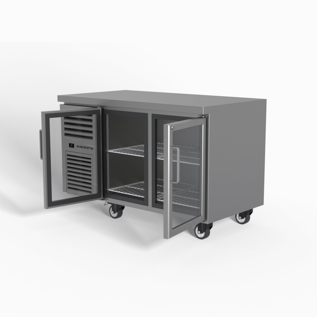 Skope ReFlex 2 Glass Door Underbench GN 1/1 Compatible Fridge 248L - RF7.UBR.2.GD