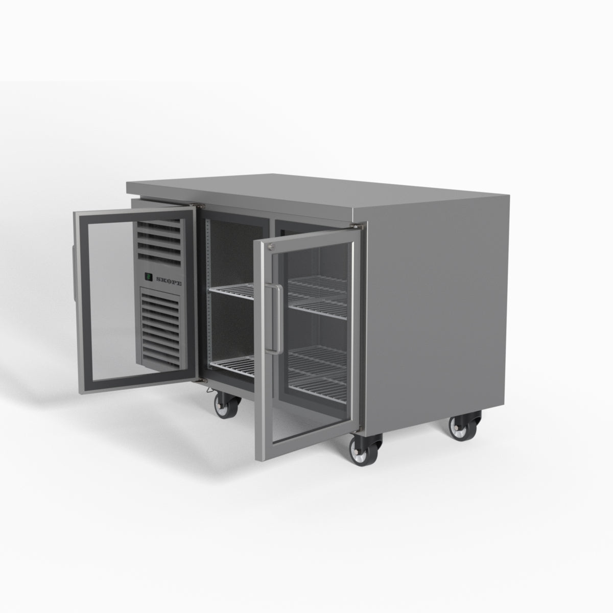 Skope ReFlex 2 Glass Door Underbench GN 1/1 Compatible Fridge 248L - RF7.UBR.2.GD