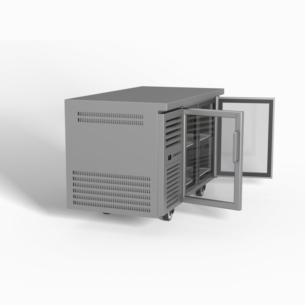 Skope ReFlex 2 Glass Door Underbench GN 1/1 Compatible Fridge 248L - RF7.UBR.2.GD
