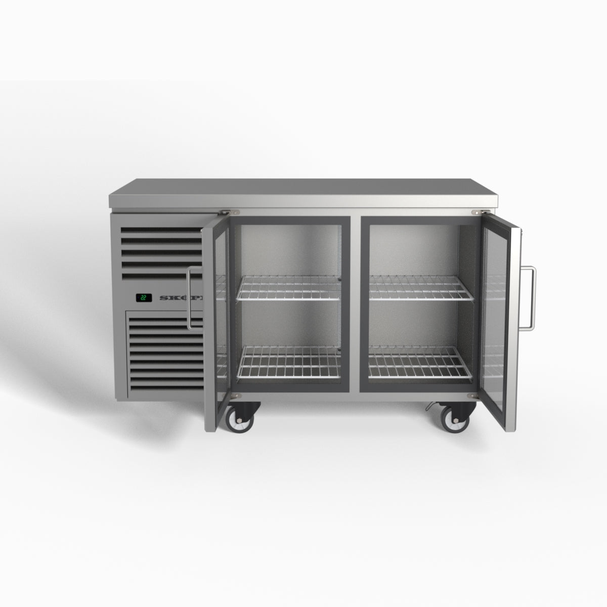 Skope ReFlex 2 Glass Door Underbench GN 1/1 Compatible Fridge 248L - RF7.UBR.2.GD