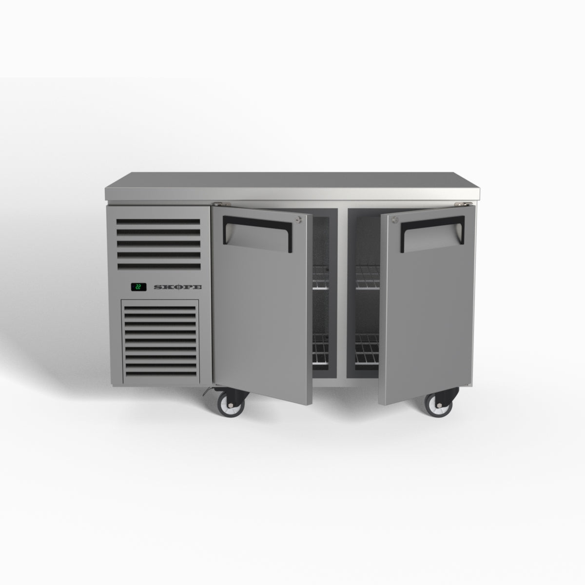 Skope ReFlex 2 Solid Door Underbench GN 1/1 Compatible Freezer 248L - RF7.UBF.2.SD