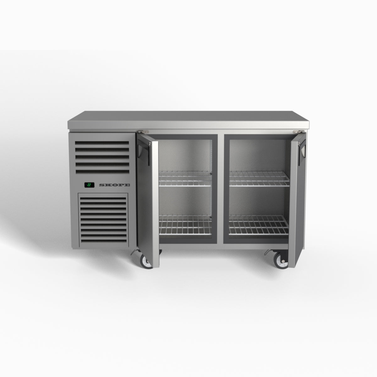 Skope ReFlex 2 Solid Door Underbench GN 1/1 Compatible Freezer 248L - RF7.UBF.2.SD
