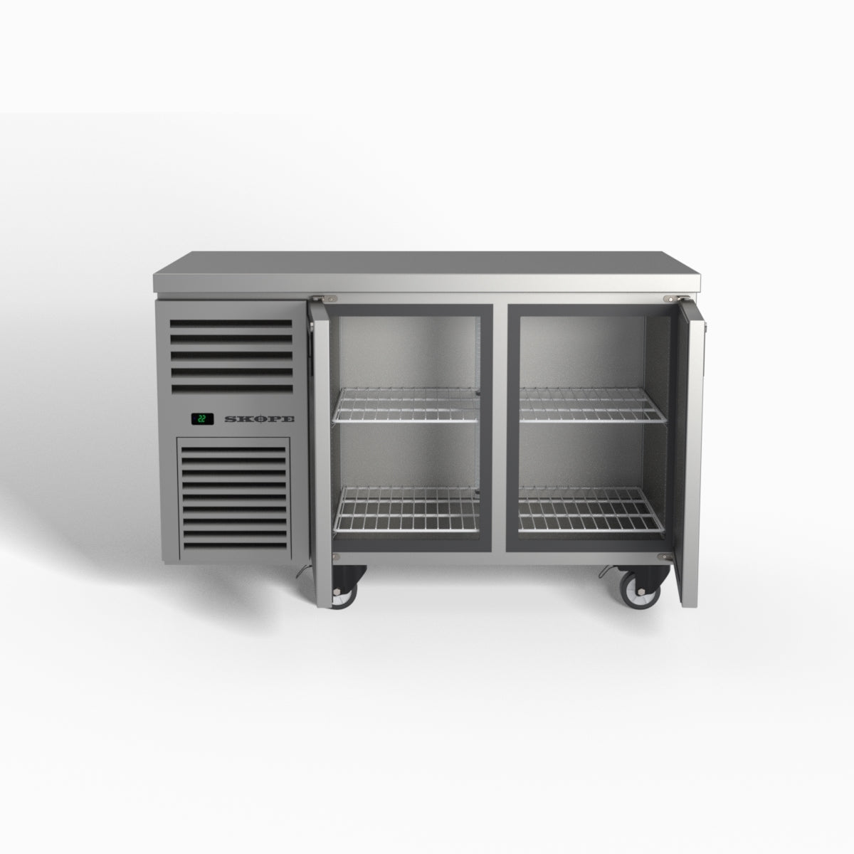 Skope ReFlex 2 Solid Door Underbench GN 1/1 Compatible Freezer 248L - RF7.UBF.2.SD