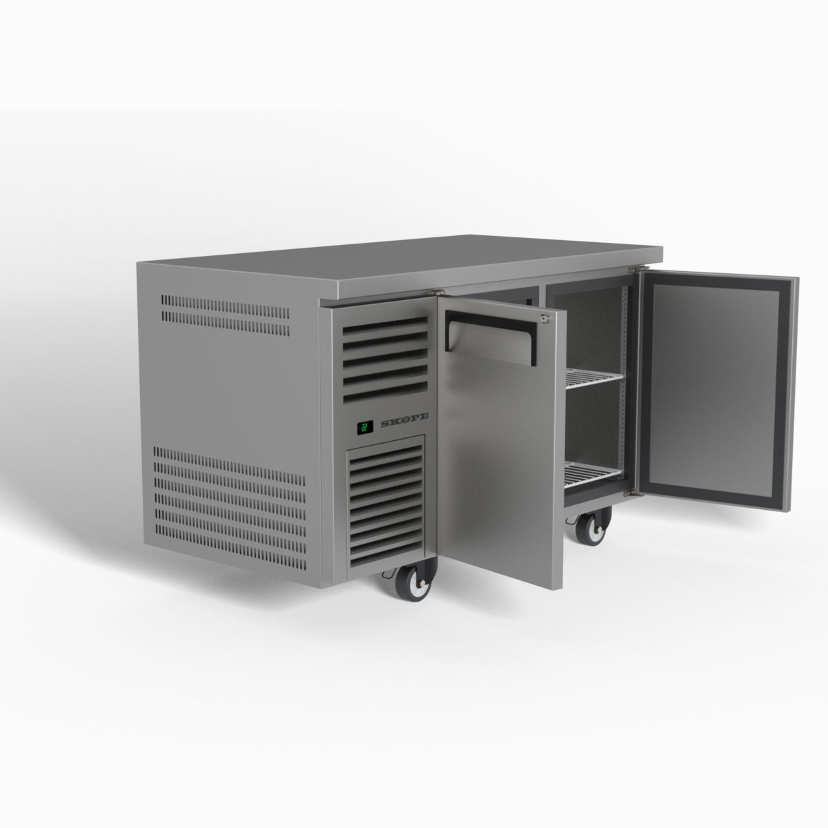 Skope ReFlex 2 Solid Door Underbench GN 1/1 Compatible Freezer 248L - RF7.UBF.2.SD