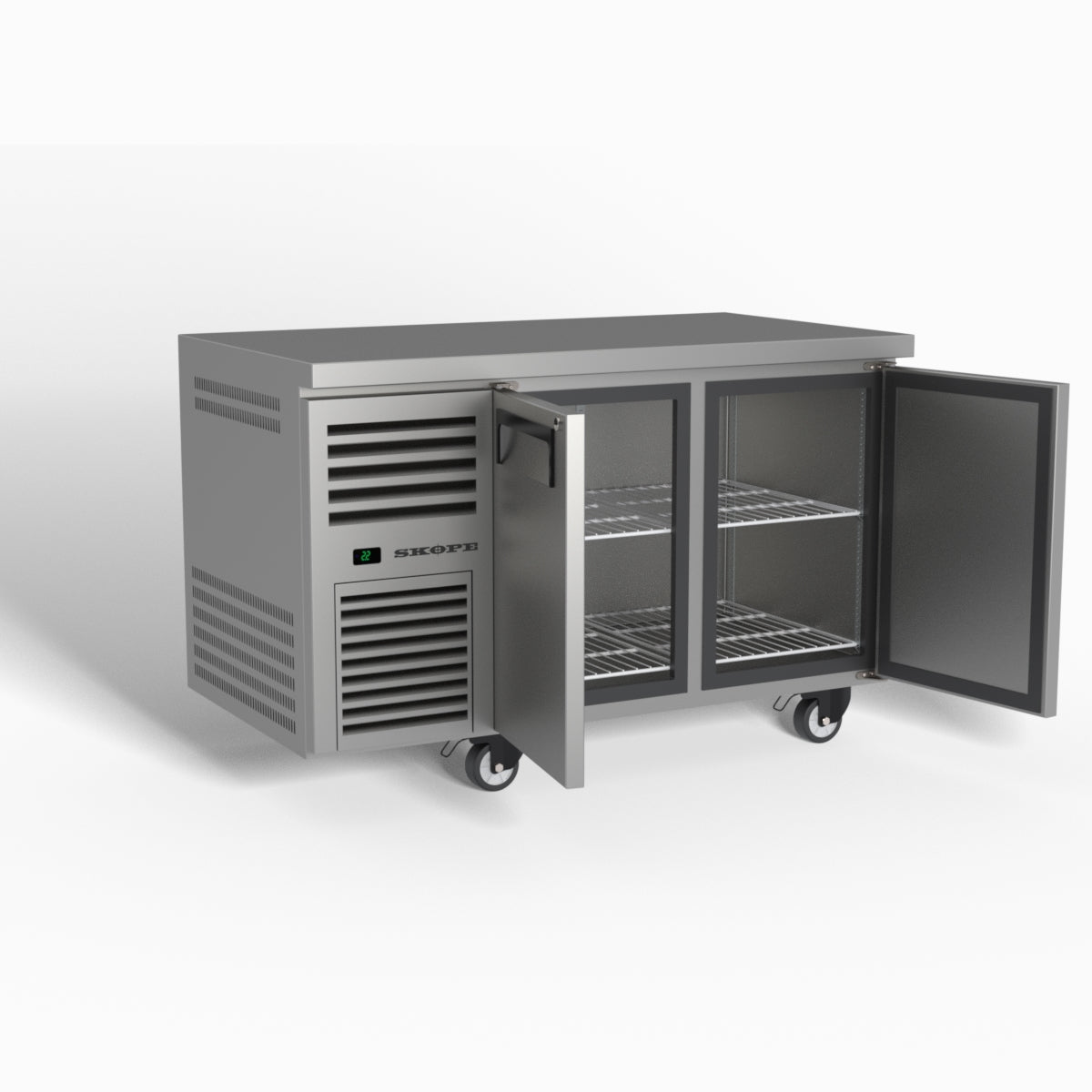 Skope ReFlex 2 Solid Door Underbench GN 1/1 Compatible Freezer 248L - RF7.UBF.2.SD