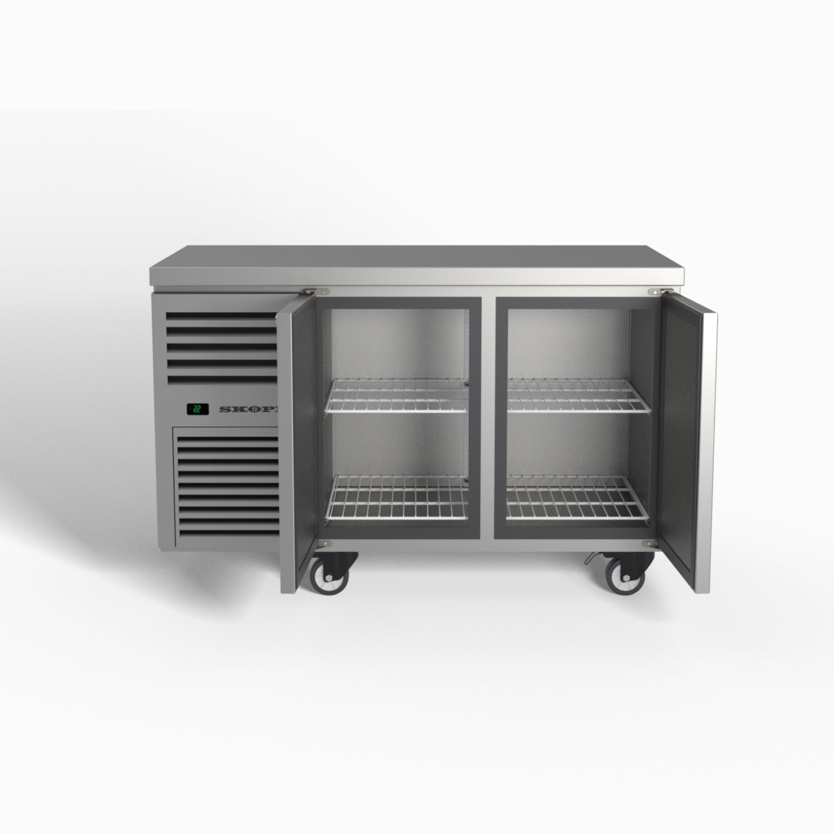 Skope ReFlex 2 Solid Door Underbench GN 1/1 Compatible Freezer 248L - RF7.UBF.2.SD