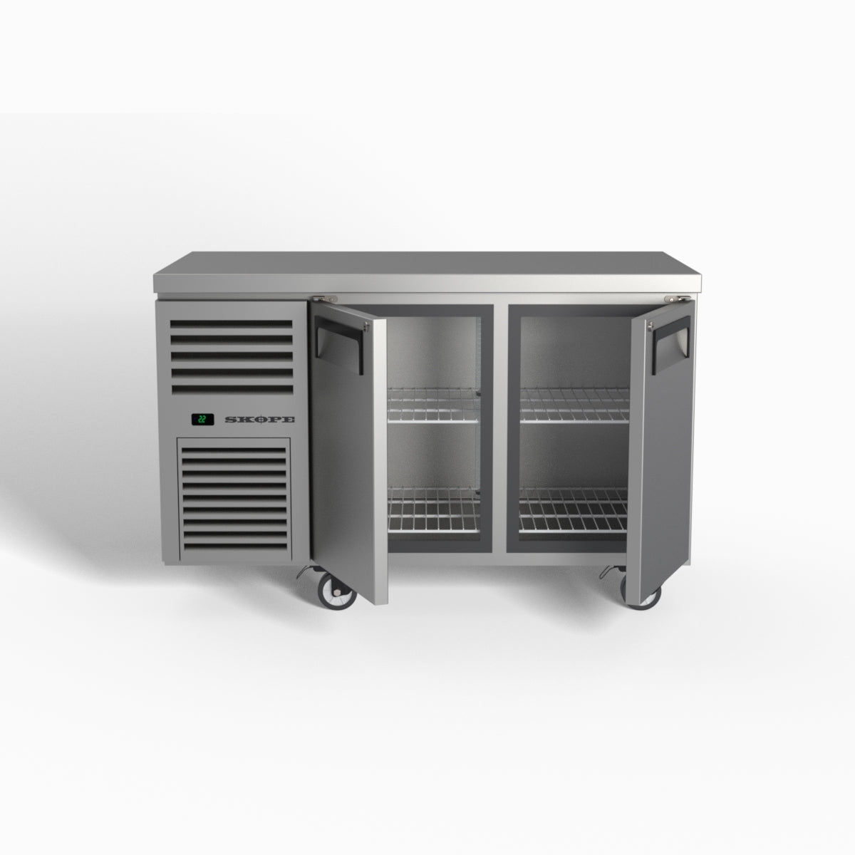 Skope ReFlex 2 Solid Door Underbench GN 1/1 Compatible Freezer 248L - RF7.UBF.2.SD