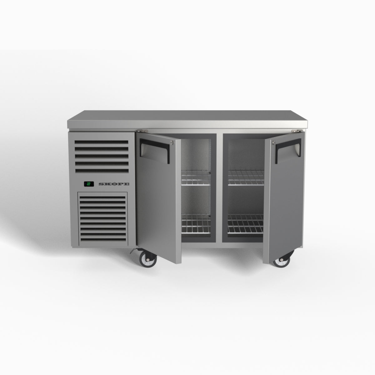 Skope ReFlex 2 Solid Door Underbench GN 1/1 Compatible Freezer 248L - RF7.UBF.2.SD