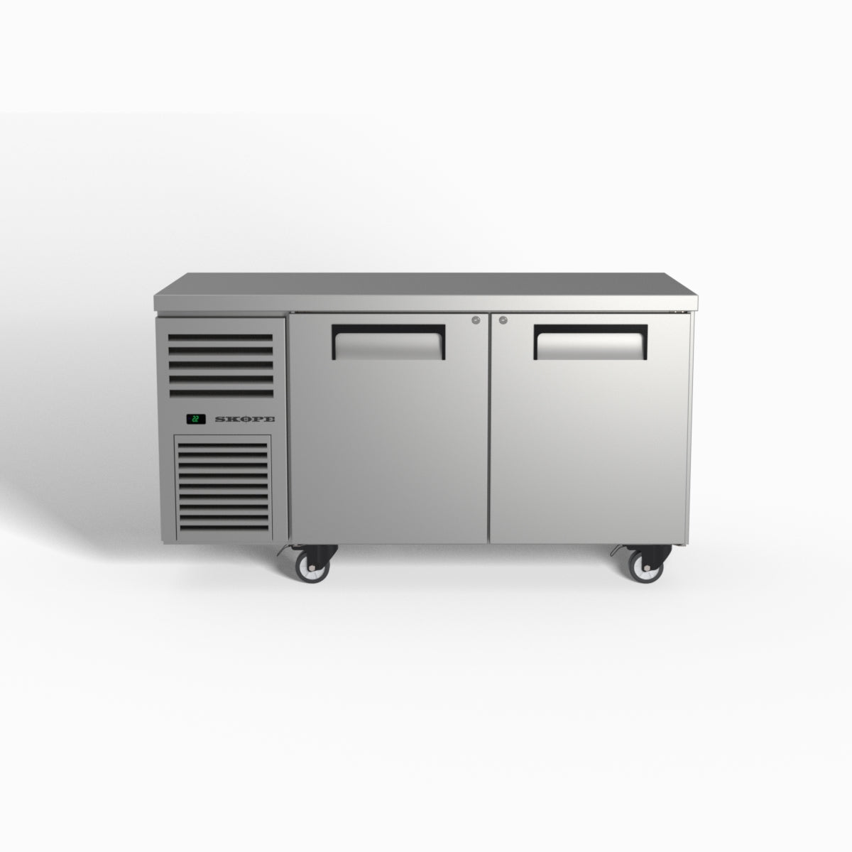 Skope ReFlex 2 Solid Door Underbench Fridge 1500mm Wide 333L - RF7.UBR.2XL.SD