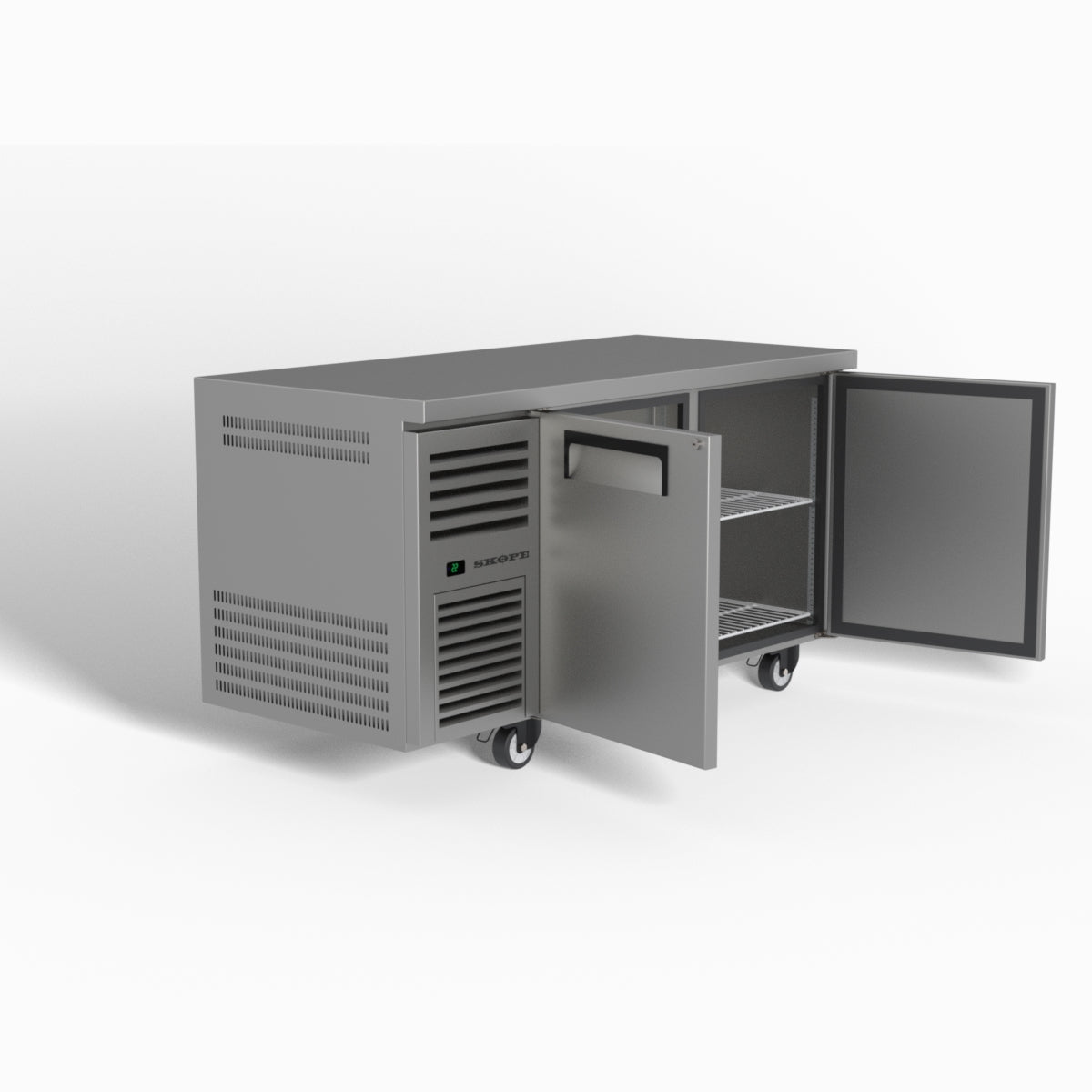 Skope ReFlex 2 Solid Door Underbench Fridge 1500mm Wide 333L - RF7.UBR.2XL.SD
