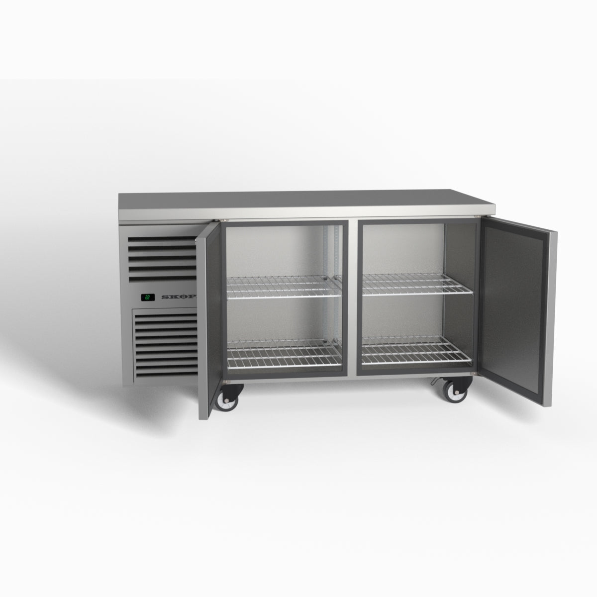 Skope ReFlex 2 Solid Door Underbench Fridge 1500mm Wide 333L - RF7.UBR.2XL.SD