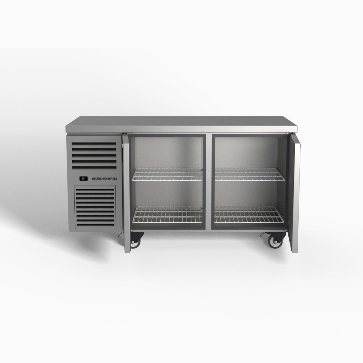 Skope ReFlex 2 Solid Door Underbench Fridge 1500mm Wide 333L - RF7.UBR.2XL.SD
