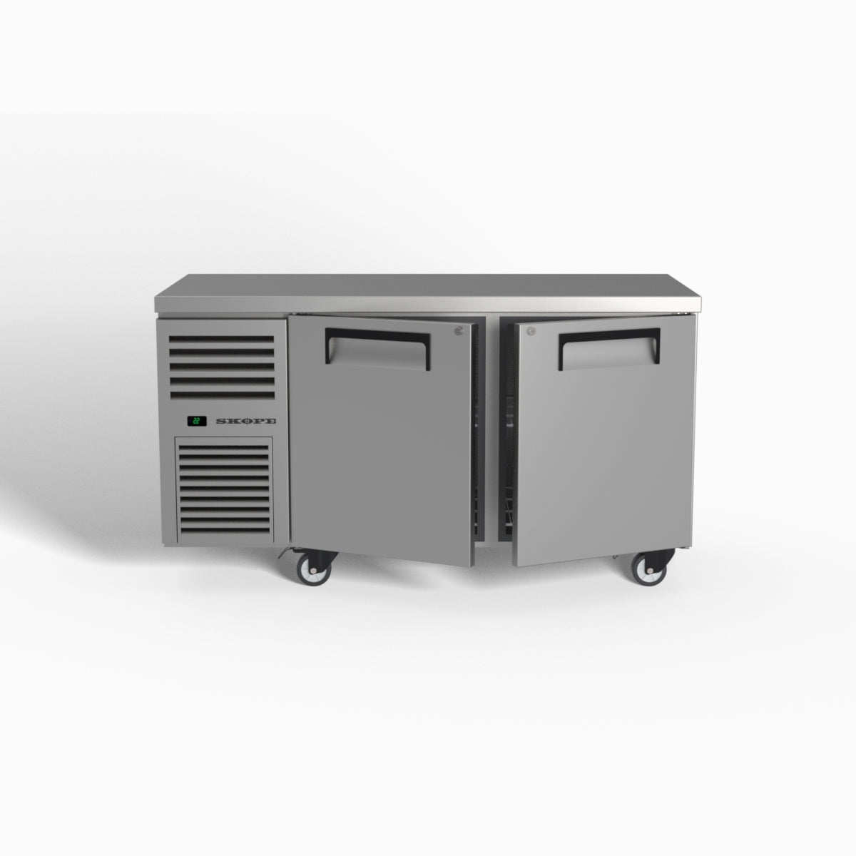 Skope ReFlex 2 Solid Door Underbench Fridge 1500mm Wide 333L - RF7.UBR.2XL.SD