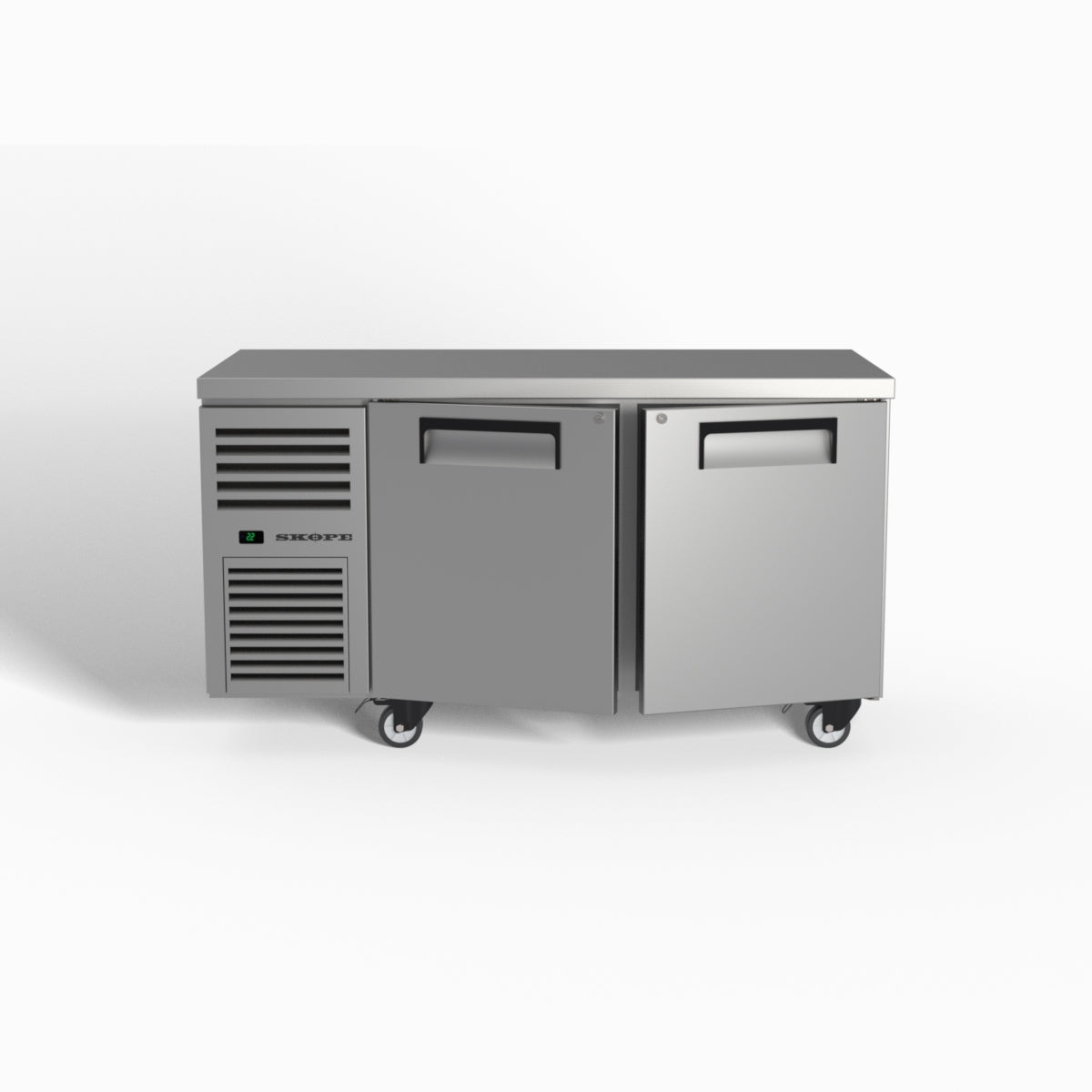 Skope ReFlex 2 Solid Door Underbench Fridge 1500mm Wide 333L - RF7.UBR.2XL.SD