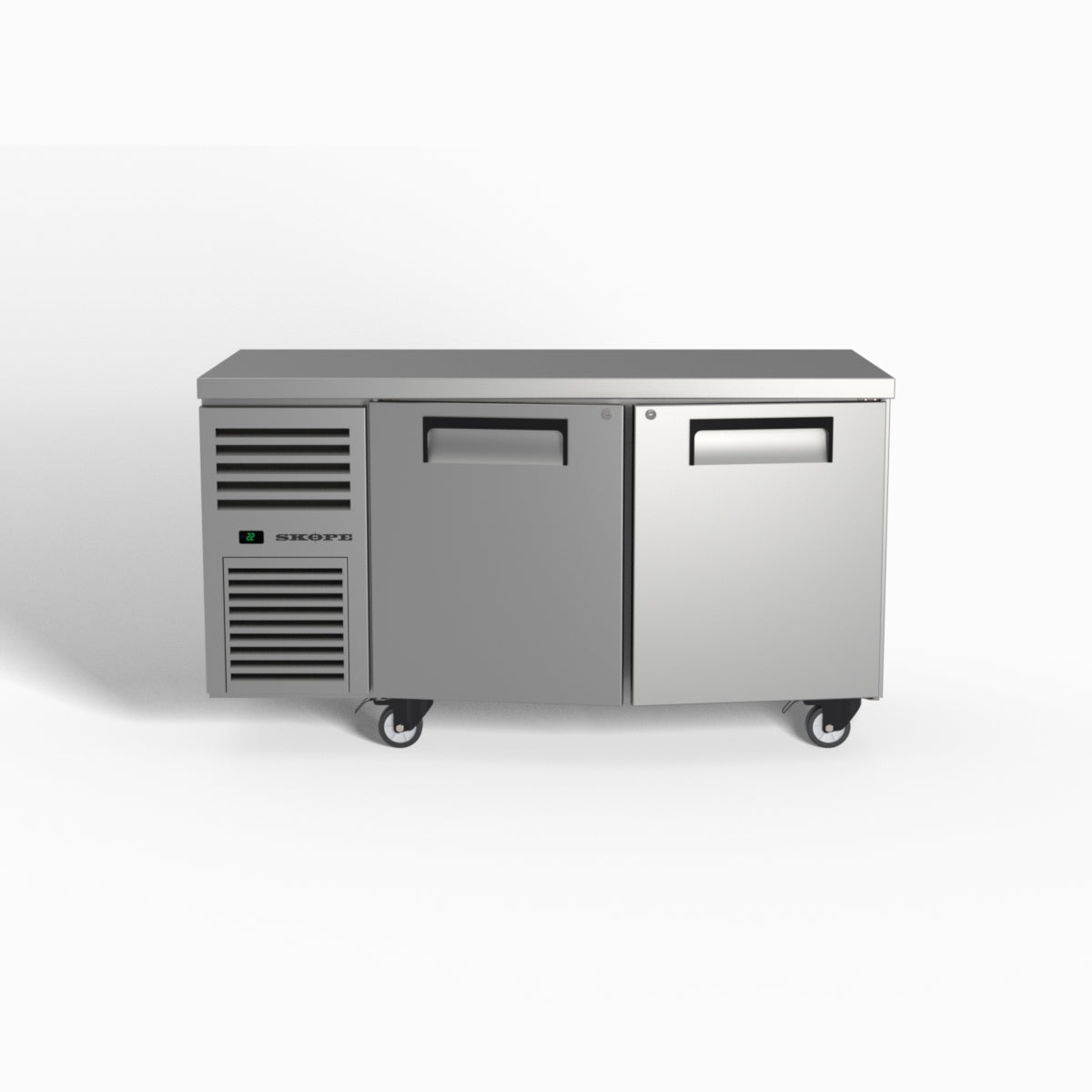 Skope ReFlex 2 Solid Door Underbench Fridge 1500mm Wide 333L - RF7.UBR.2XL.SD